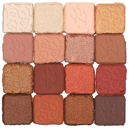 NYX Professional Makeup Lidschattenpalette Mit 16 Farbtönen, Intensives Und Langanhaltendes Finish, Vegane Formel Ohne Inhaltsstoffe Tierischen Ursprungs, Ultimate Shadow, Farbton: Warm Neutrals