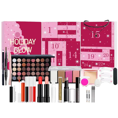 Beauty Adventskalender 2024, Beauty Kosmetik Adventskalender, 24 Tage Beauty Kosmetik Geschenkset, Makeup Kit Adventskalender, Make-Up & Beauty Überraschungen Geschenk Für Weihnachten Urlaub