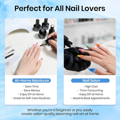 Beetles Blooming Gel, 15 Ml Klarer Uv-Nagellack Für Nailart-Design Blumen-Gel-Nagellack Zum Auftragen Von Effekten Beim Nageldesign Maniküre Geschenk Für Frauen | Blumen-Gel-Nagellack Zum Auftragen Von Effekten Beim Nageldesign Maniküre Geschenk Für Frauen