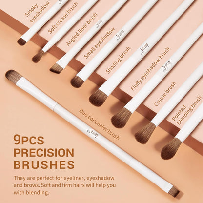 Jessup Pinselset Makeup Pinsel Make up Pinsel Set 14 Stück Schminkpinsel Kosmetikpinsel Gesichtspinsel Augenpinsel Lidschattenpinsel Puderpinsel Foundation Highlight Concealer Pinsel T329