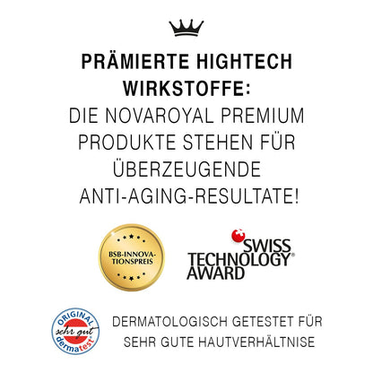 Phyto Deluxe Anti-Aging Creme – Straffende Tages- & Nachtpflege Mit Prämierten Hightech-Wirkstoffen – Sichtbar Wirksam Selbst Bei Ausgeprägten Falten – 50 Ml – NOVAROYAL