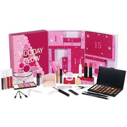 Beauty Adventskalender 2024, Beauty Kosmetik Adventskalender, 24 Tage Beauty Kosmetik Geschenkset, Makeup Kit Adventskalender, Make-Up & Beauty Überraschungen Geschenk Für Weihnachten Urlaub