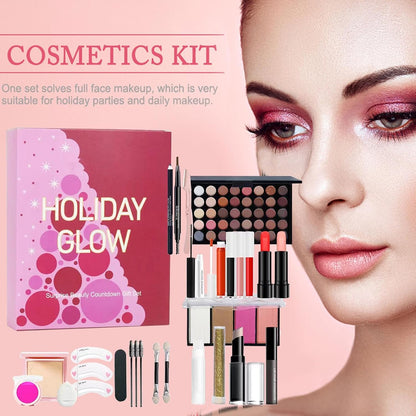 Beauty Adventskalender 2024, Beauty Kosmetik Adventskalender, 24 Tage Beauty Kosmetik Geschenkset, Makeup Kit Adventskalender, Make-Up & Beauty Überraschungen Geschenk Für Weihnachten Urlaub