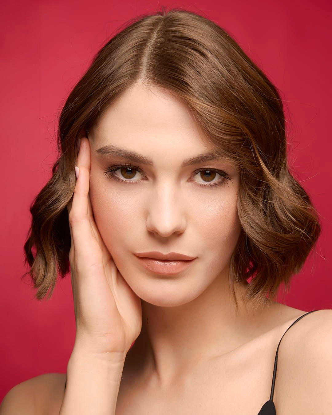 Milano Red Lippenstift Nr. 1 Nude Skin, Volle Und Glänzende Farbe, Mit Hyaluronsäure Für Extremen Komfort Und Langen Halt