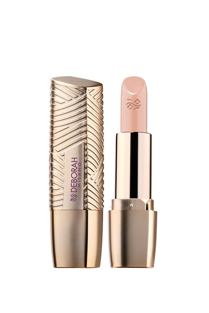 Milano Red Lippenstift Nr. 1 Nude Skin, Volle Und Glänzende Farbe, Mit Hyaluronsäure Für Extremen Komfort Und Langen Halt